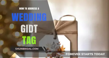 Etiquette Guide: Wedding Gift Tags