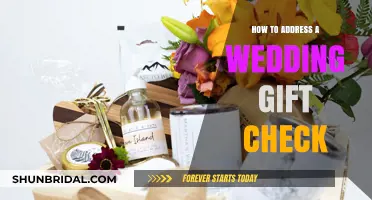 Properly Addressing Wedding Gift Checks: A Step-by-Step Guide for Guests