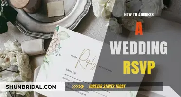 Addressing Wedding RSVPs: A Guide to Getting it Right