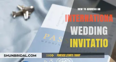 Guide to Crafting the Perfect International Wedding Invitation