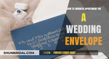 Addressing Wedding Invites: Apartment Etiquette