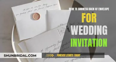 Addressing Wedding Invites: A Guide to Envelope Etiquette