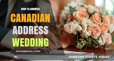 Addressing Wedding Invites to Canadians: The Right Way