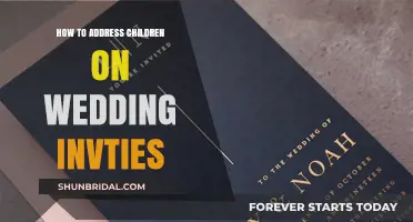 Etiquette Guide: Addressing Children on Wedding Invites