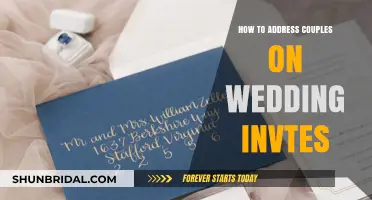 Addressing Couples: Wedding Invite Etiquette