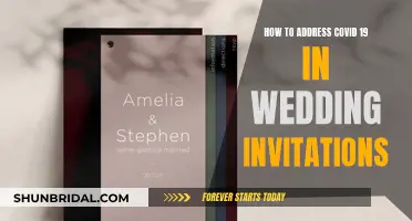 Adjusting Wedding Invites: COVID-19 Edition