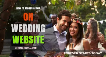 Navigating COVID-19: Wedding Website Woes