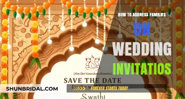 Addressing Families on Wedding Invites: A Guide to Etiquette
