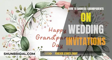 Ways to Honor Grandparents on Your Wedding Invitation