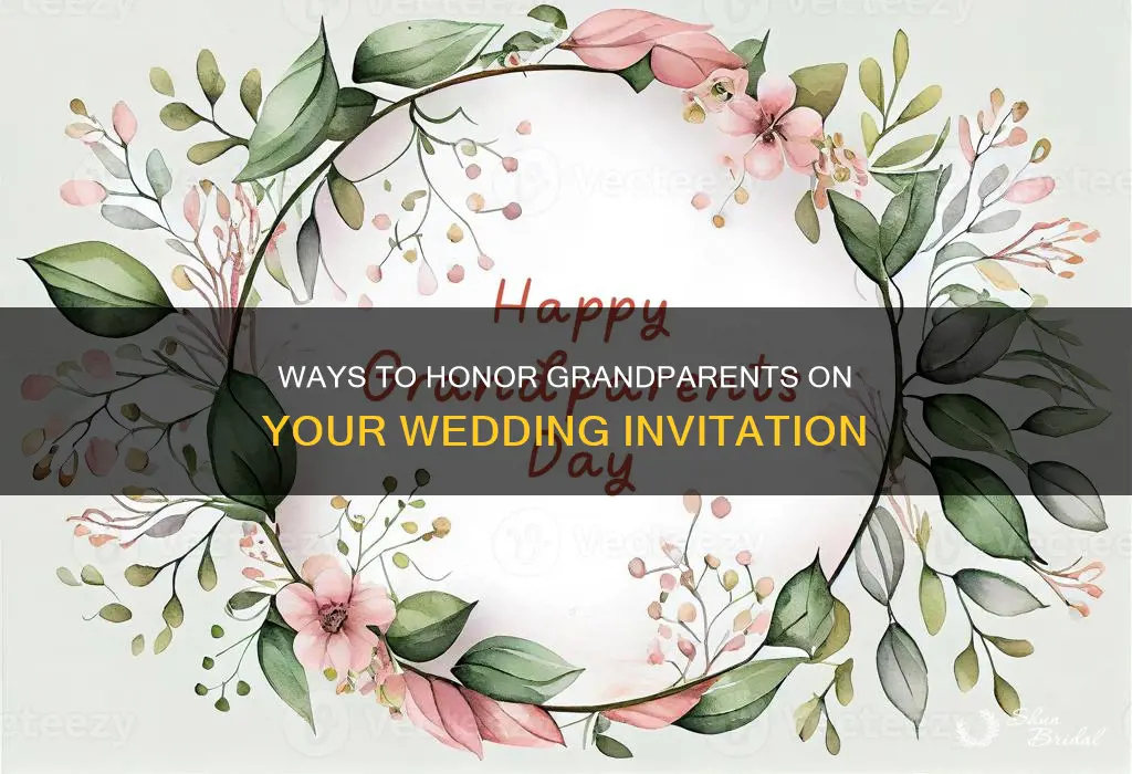 how to address grandparents on wedding invitations