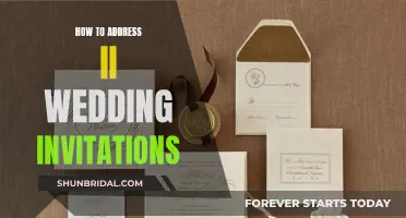 Wedding Invitation Etiquette: Addressing Envelopes for Two