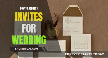 Guide to Addressing Wedding Invites: Etiquette and Tips