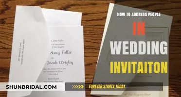 Crafting Perfect Wedding Invitations: Etiquette for Addressing Guests