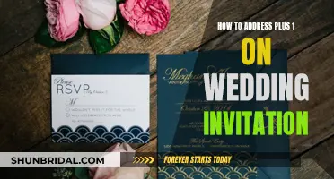 Etiquette Guide: Addressing Wedding Invites with Plus Ones