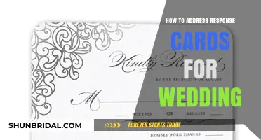 Addressing Response Cards: A Guide for Wedding Etiquette