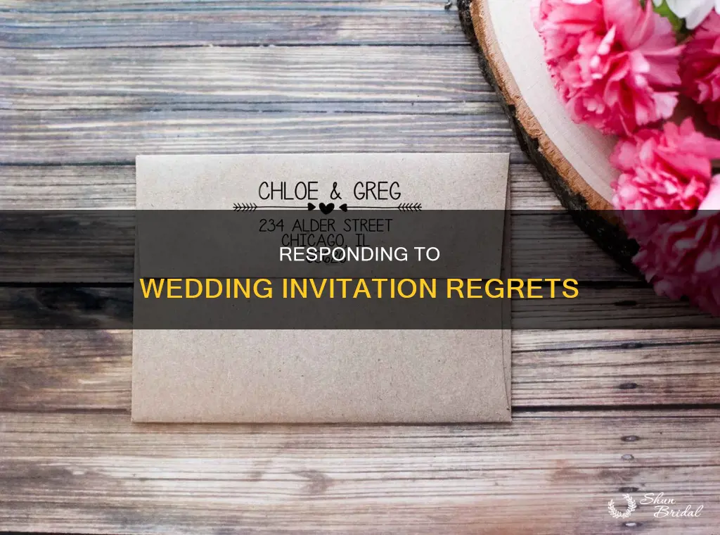 how to address return letter for wedding invitation