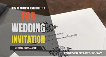 Crafting the Perfect Return Letter for a Wedding Invitation