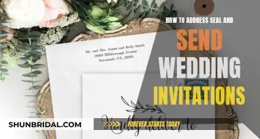 Guide to Seal and Send Wedding Invitations