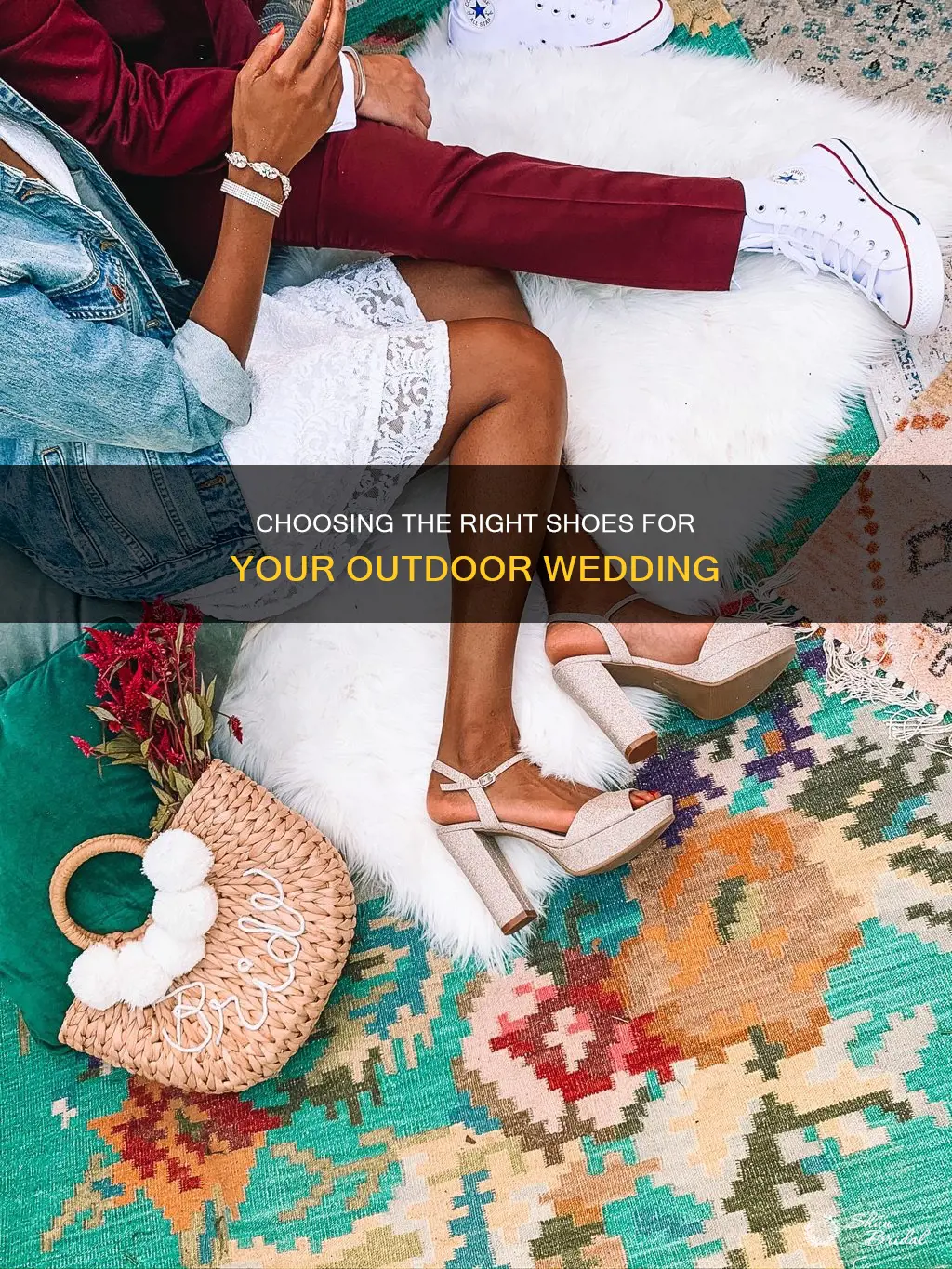how to address shoes for an outdoor wedding