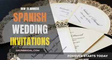 Spanish Wedding Invites: Addressing Etiquette and Tips