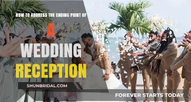 Gracefully Ending Your Wedding Reception