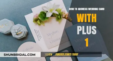Etiquette Guide: Addressing Wedding Cards with Plus Ones