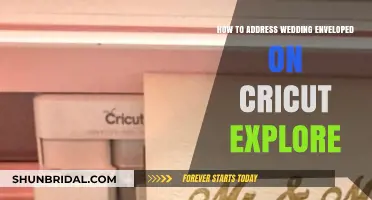 Personalizing Wedding Envelopes with Cricut Explore