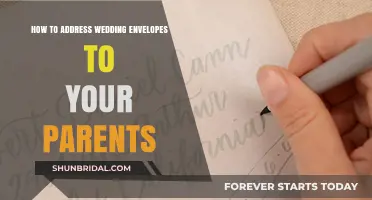 Guide to Addressing Wedding Envelopes to Parents