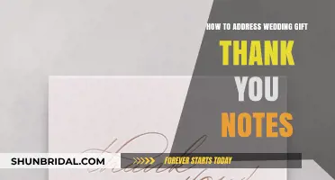 Thoughtful Gratitude: Crafting Perfect Wedding Gift Thank You Notes