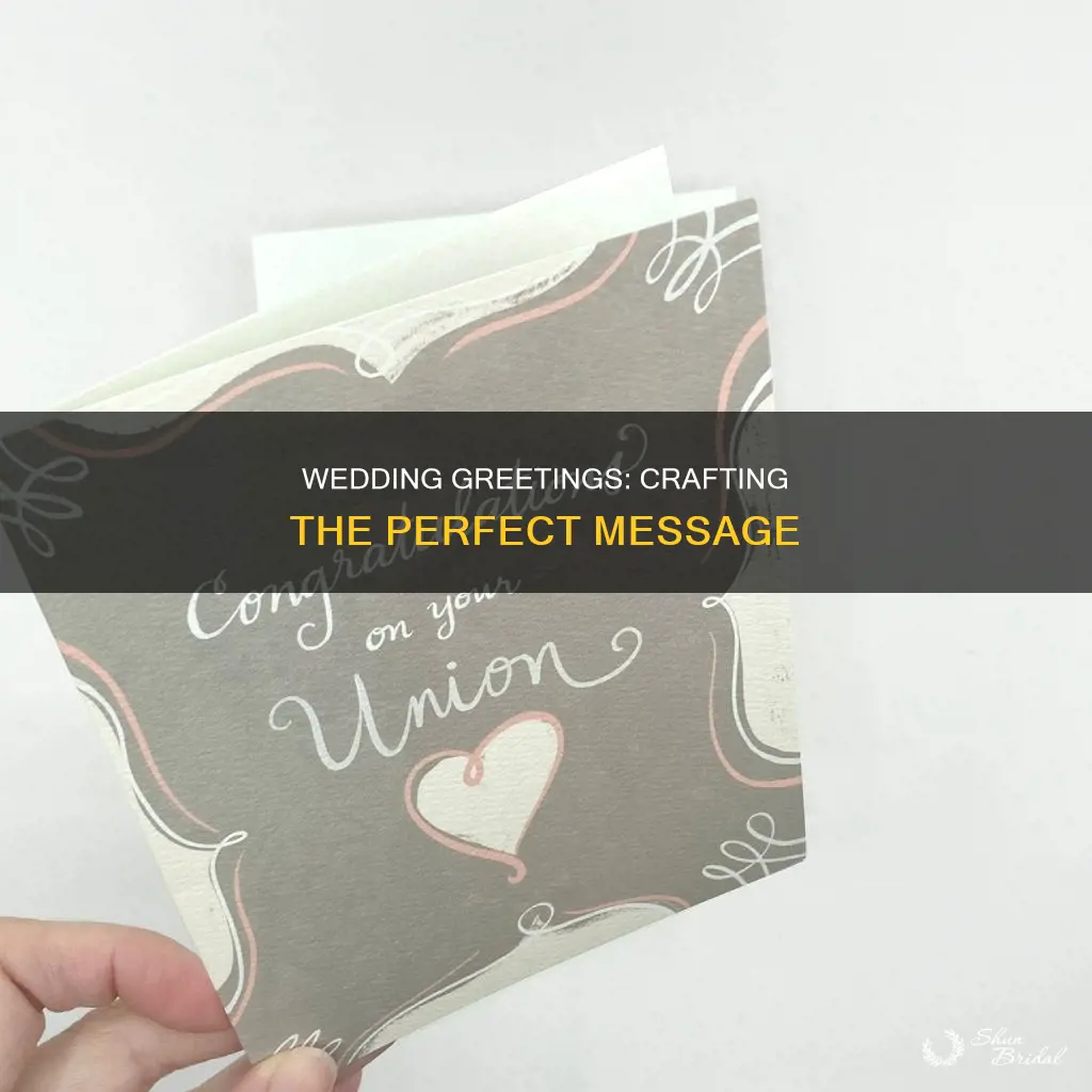 how to address wedding greeting
