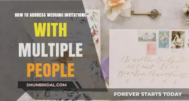 Mastering Wedding Invitation Etiquette: Addressing Envelopes for Multiple Guests