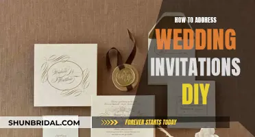 Addressing Wedding Invites: DIY Guide for Perfect Etiquette