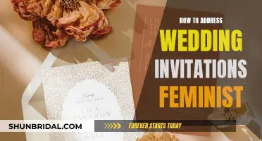 Wedding Invitation Etiquette: A Feminist's Guide to Addressing Cards