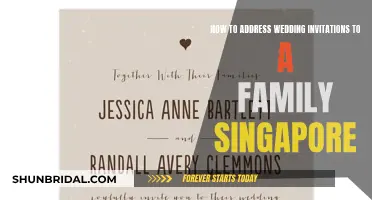 Addressing Wedding Invites: Family Edition