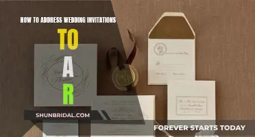 Addressing Wedding Invites: A Guide for the Modern Couple