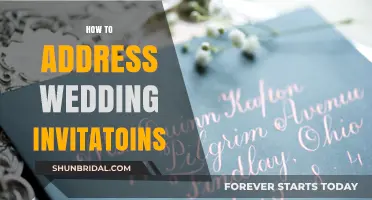 Addressing Wedding Invitations: A Step-by-Step Guide
