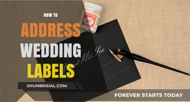 Etiquette Guide to Addressing Wedding Invitation Labels