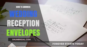 Addressing Wedding Reception Envelopes: A Step-by-Step Guide