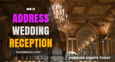 Guide to Wedding Reception: Addressing the Crowd