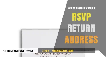 Addressing Wedding RSVPs: Etiquette for Return Addresses