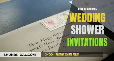 Guide to Addressing Wedding Shower Invites Perfectly