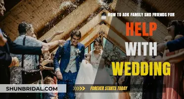 Asking Loved Ones for Wedding Help: A Guide to Gracious Requests