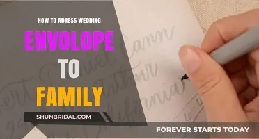 Addressing Wedding Envelopes: Etiquette for Family Invites