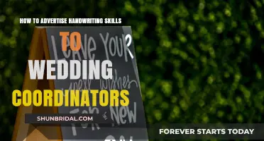 Handwriting Skills: A Unique Touch for Wedding Coordinators to Offer