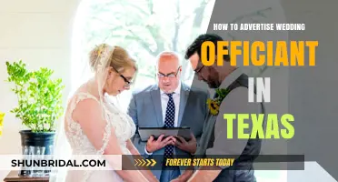 Effective Strategies to Promote Your Wedding Officiant Services in Texas