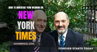 Advertising Your Wedding: The New York Times Guide