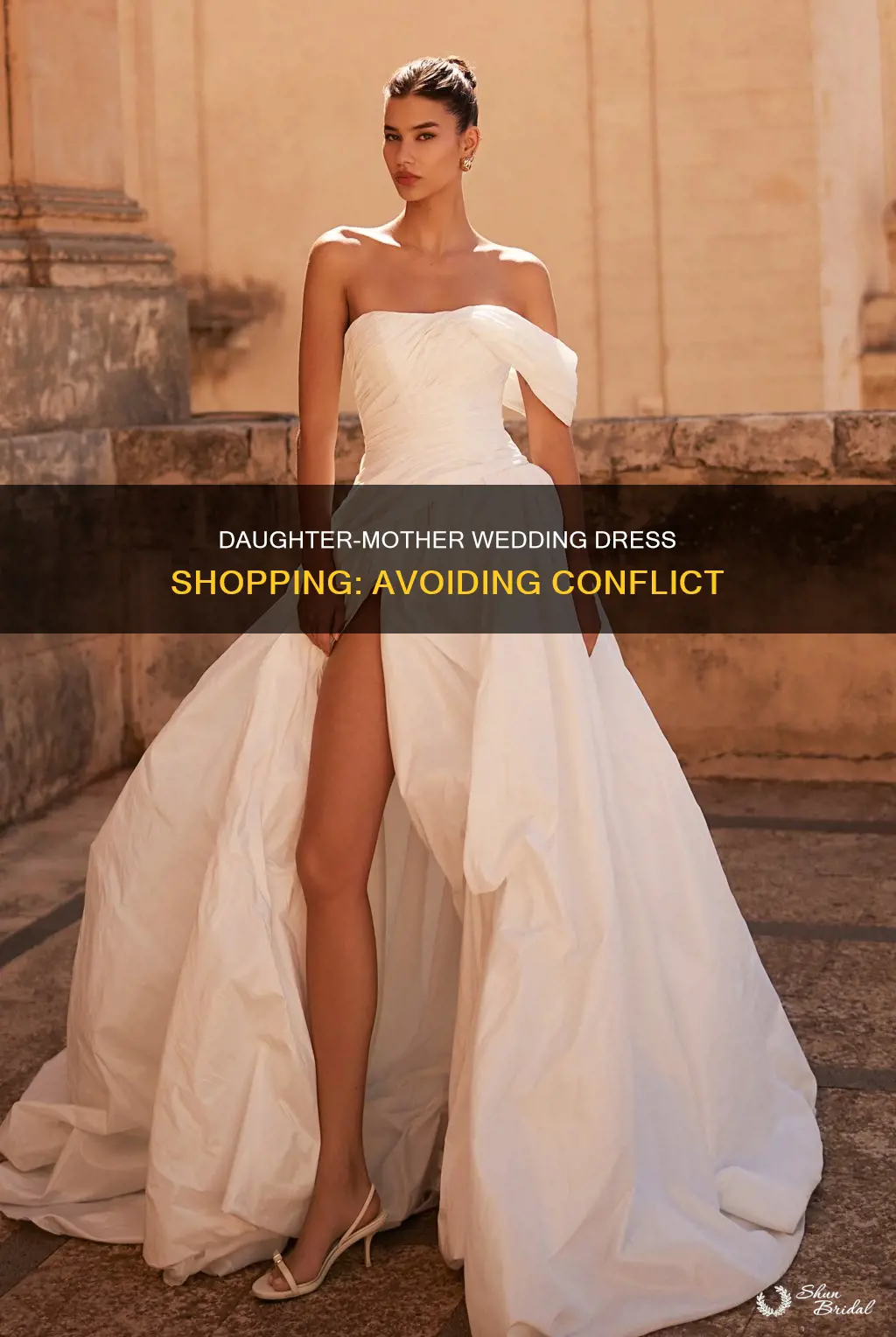 how to advoid conflict mother and daughter wedding dress shopping