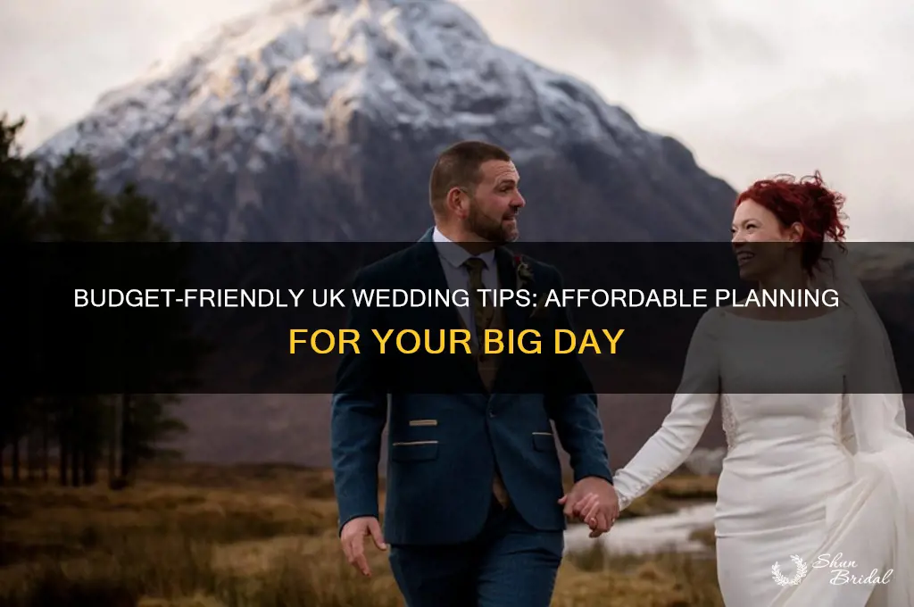 how to afford a wedding uk