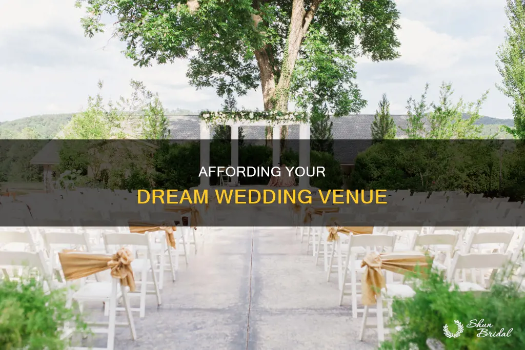 how to afford a wedding venue