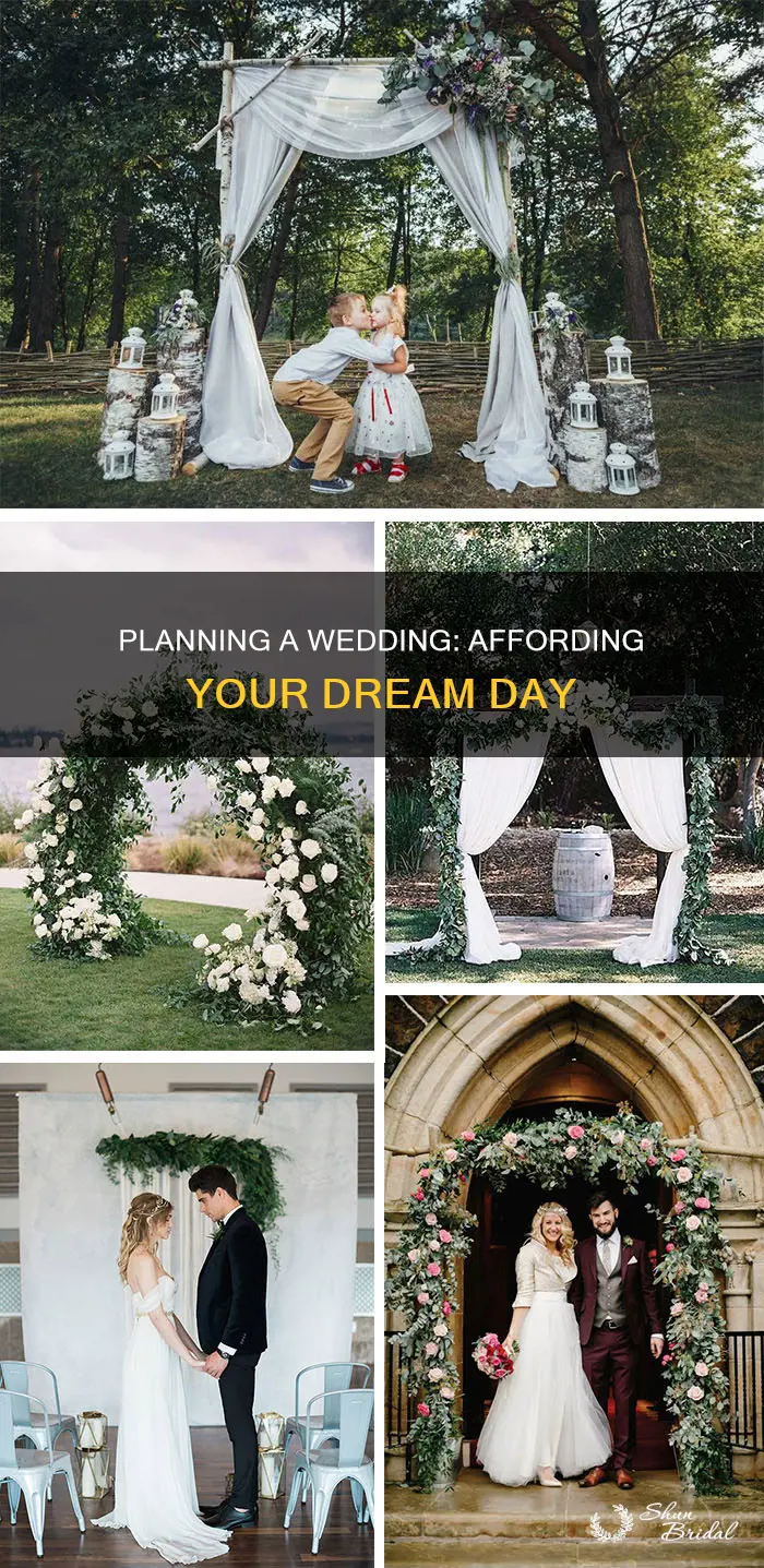 how to afford a wedding